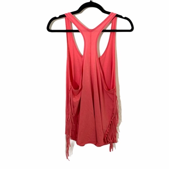 Aritzia Wilfred Coral Fringe Tank Top - Picture 2 of 4